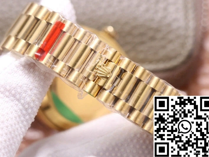 M228348RBR-0005 EW Dial Day-Date Rolex Silver Factory 0406